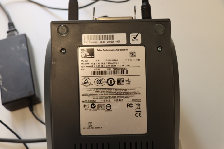 1033530-5 Zebra GK420d label printer