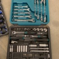 993038-2 Kamasa-Tools socket wrench set, KS Tool chisel set, tool bag
