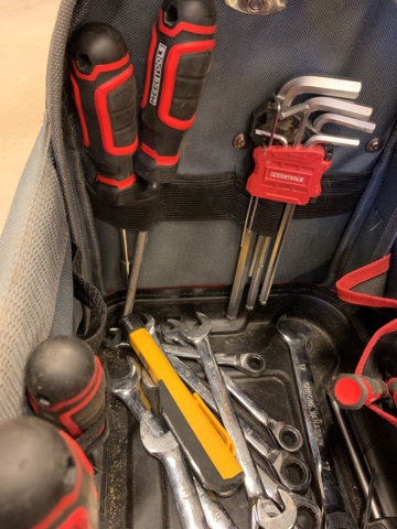 993038-8 Kamasa-Tools socket wrench set, KS Tool chisel set, tool bag