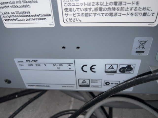 974349-9 Printer line Konica Minolta Bizhub Press C1060