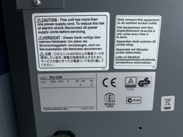 974349-14 Printer line Konica Minolta Bizhub Press C1060