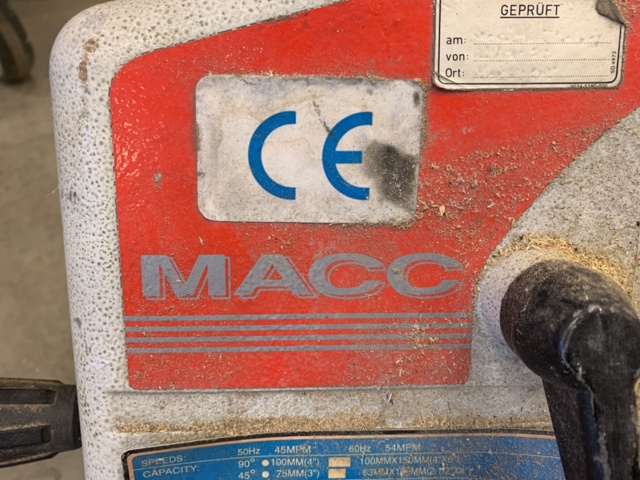 993044-3 Metal band saw Macc Mini Cut