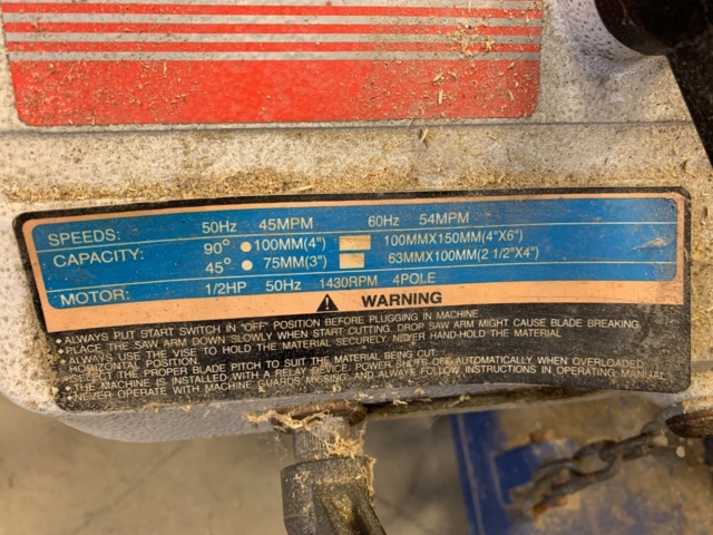 993044-5 Metal band saw Macc Mini Cut