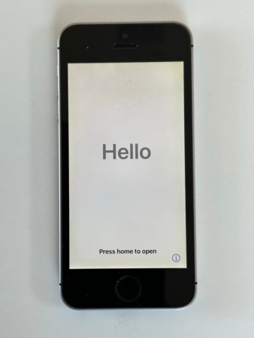 991559-7 iPhone SE Space Gray 32 GB