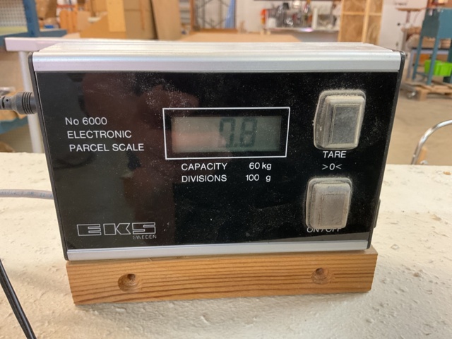 1002222-2 Digital scale 100g - 60kg EKS