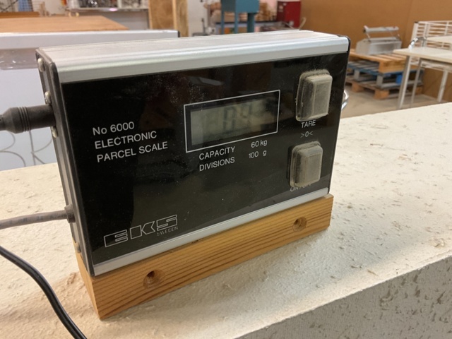 1002222-6 Digital scale 100g - 60kg EKS