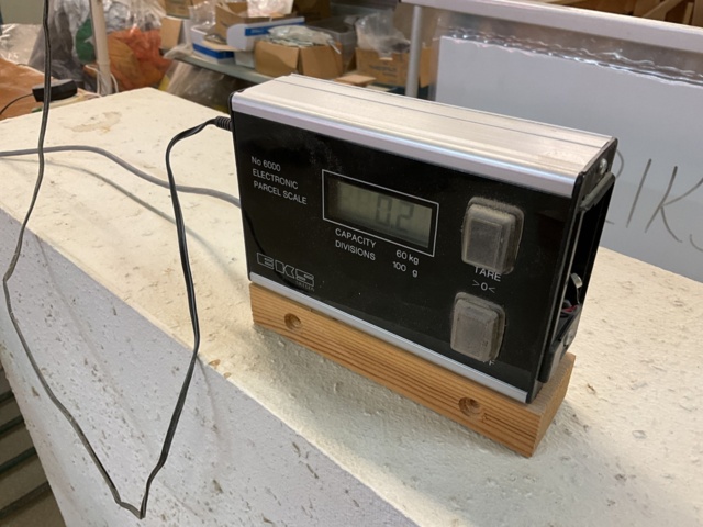 1002222-7 Digital scale 100g - 60kg EKS