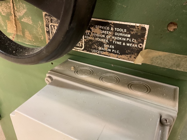 1002262-10 Table saw/adjusting saw Wadkin