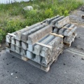 1002306-1 34 pcs. Concrete curb