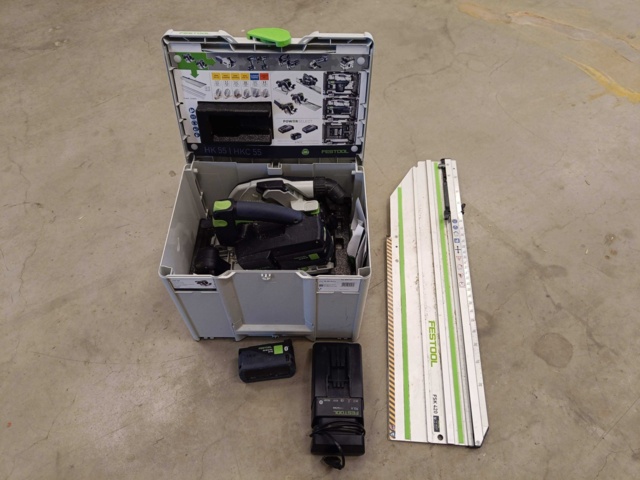999925-1 Circular saw Festool HKC 55 EB, incl. cutting rail FSK 420