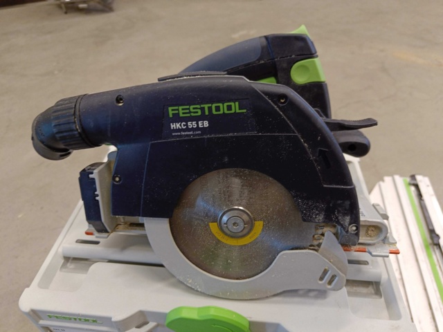 999925-6 Circular saw Festool HKC 55 EB, incl. cutting rail FSK 420