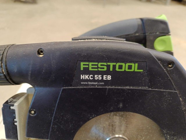 999925-7 Circular saw Festool HKC 55 EB, incl. cutting rail FSK 420