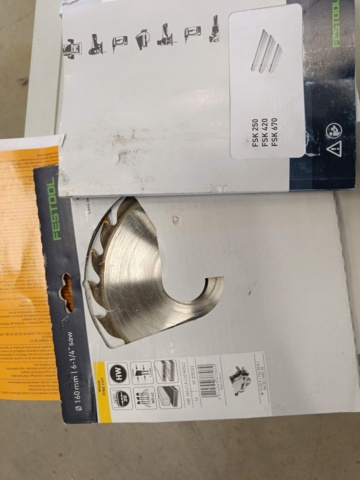 999925-10 Circular saw Festool HKC 55 EB, incl. cutting rail FSK 420