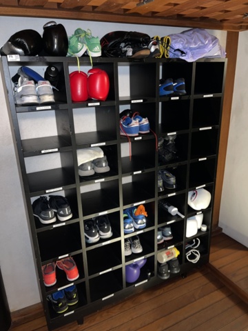 1038688-2 Shoe rack (no shoes instead) 10 sections