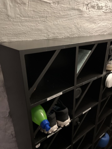 1038688-7 Shoe rack (no shoes instead) 10 sections