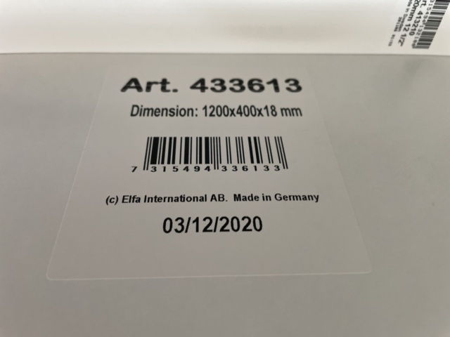 1023355-5 Shelf ELFA, 4 shelves