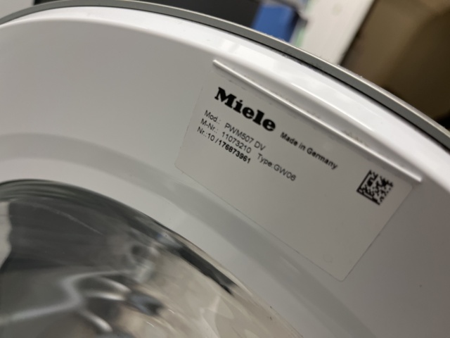 1038691-9 Miele washing machine Professional