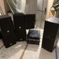 1013070-2 Complete PA sound system with 4 tops and 2 basses 4000W