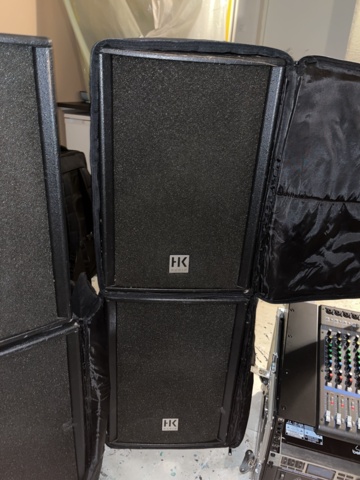 1013070-8 Complete PA sound system with 4 tops and 2 basses 4000W