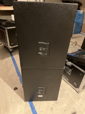 1013070-5 Complete PA sound system with 4 tops and 2 basses 4000W