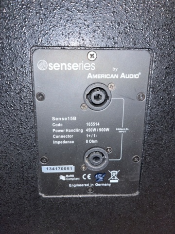 1013070-6 Complete PA sound system with 4 tops and 2 basses 4000W