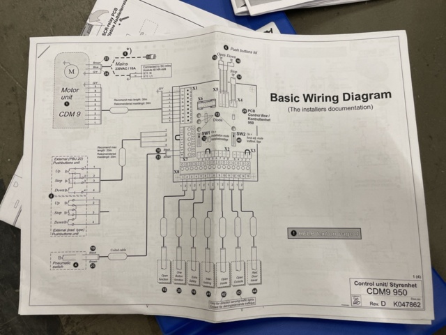 1041835-11 Control unit ports Assa Abloy
