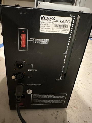 1013078-5 Smoke machine Compact Hazer HZ-200