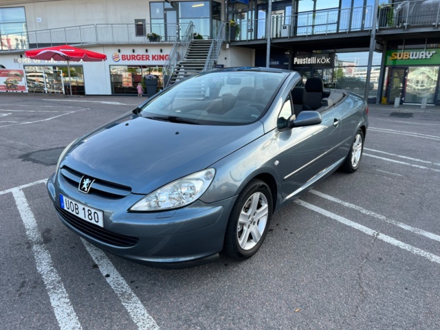 213406-1 Peugeot 307 CC 2.0 Manual, 136hp - 2004