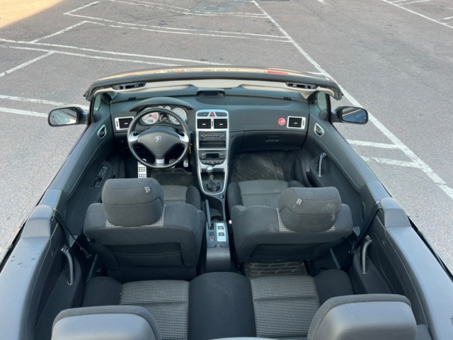 213406-10 Peugeot 307 CC 2.0 Manual, 136hp - 2004