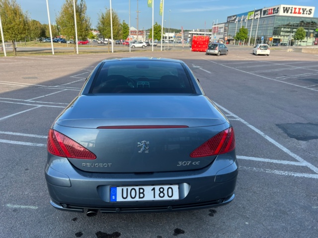 213406-19 Peugeot 307 CC 2.0 Manual, 136hp - 2004