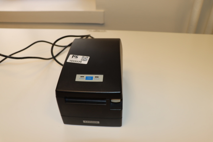 1033539-1 Citizen CT-S2000 USB kvittoskrivare