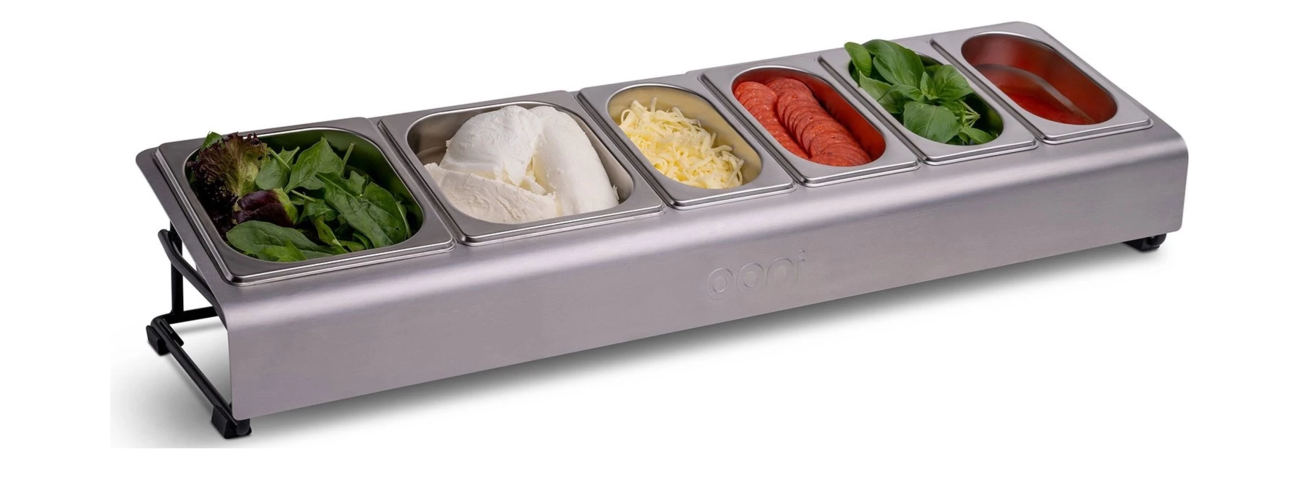 1042213-2 Topping station Ooni T-Ooni Pizza Toppings Station
