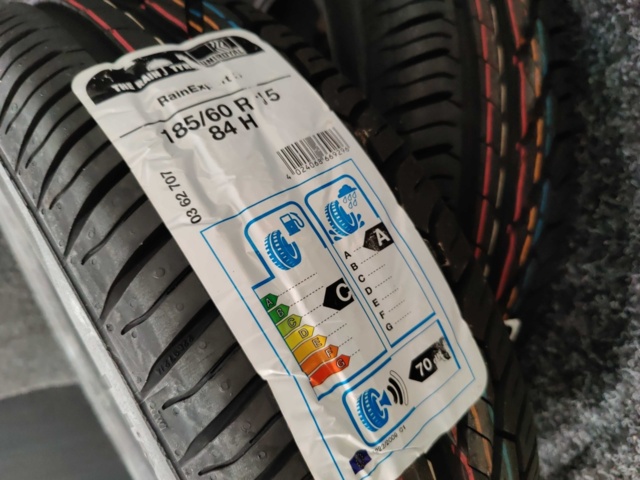 1041499-4 2 summer tires Uniroyal 185/60 R15 H RainExpert 3