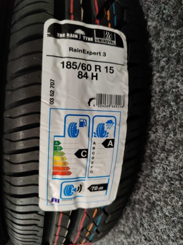 1041499-3 2 summer tires Uniroyal 185/60 R15 H RainExpert 3