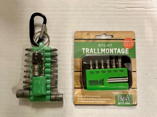 1042450-3 Tralling screw Classic A4, Bit set, Bit clip