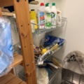 974399-4 Cleaning cupboard with equipment