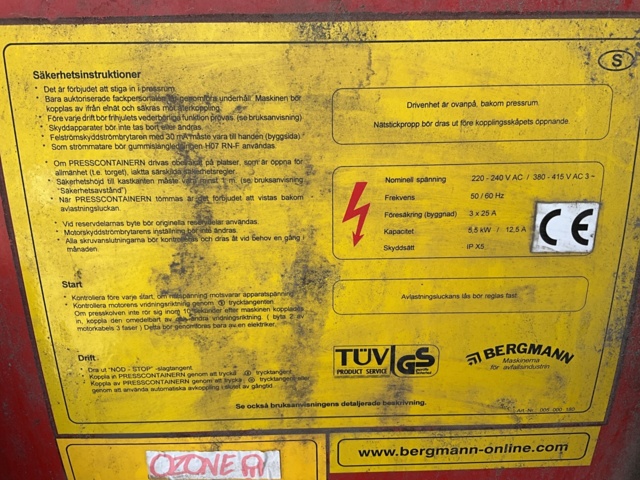 1002370-6 Compactor "Bergmann"