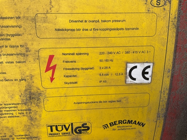 1002370-8 Compactor "Bergmann"