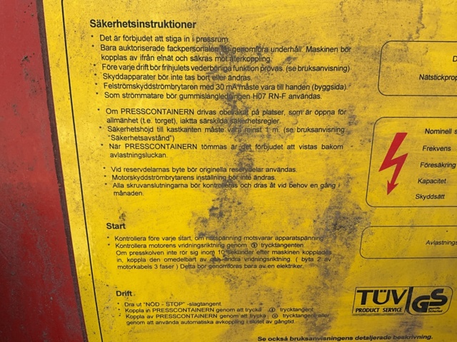 1002370-9 Compactor "Bergmann"