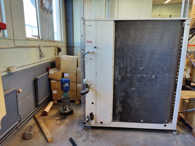 1014793-35 Cooling system Climaveneta (disassembled)