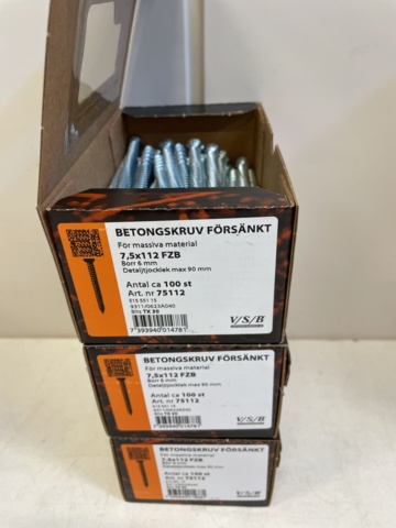 998626-13 Concrete screws
