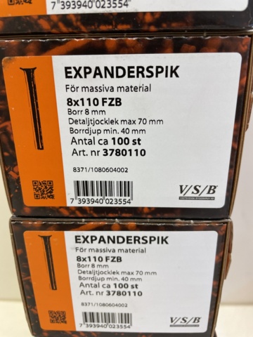 998629-3 Expander nail