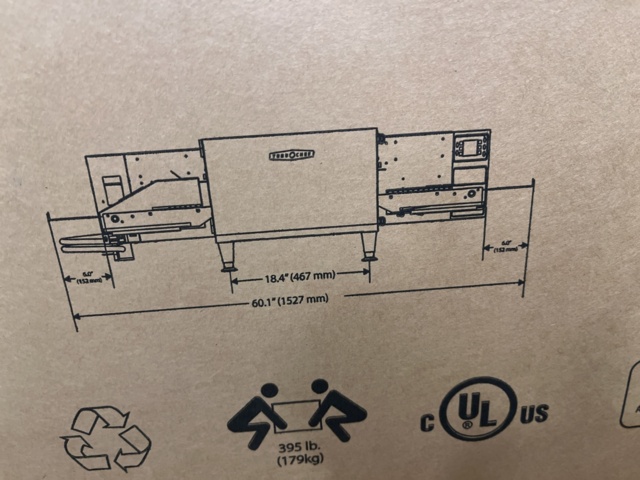 1039353-5 NEW Pizza Oven Turbochef HHC2620 Unused