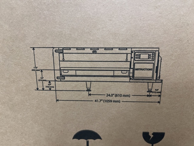 1039353-6 NEW Pizza Oven Turbochef HHC2620 Unused