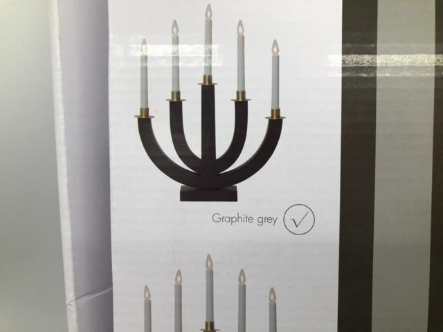 1041005-4 1 pc Eli star candlestick + 1 pc star Star Trading Alice - Shipping included (778)