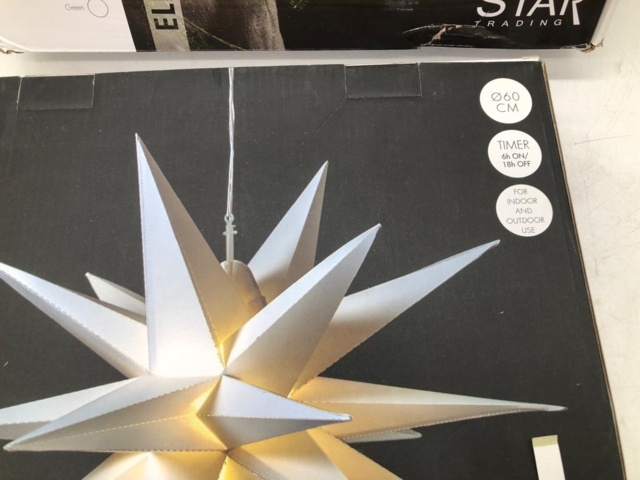 1041005-5 1 pc Eli star candlestick + 1 pc star Star Trading Alice - Shipping included (778)