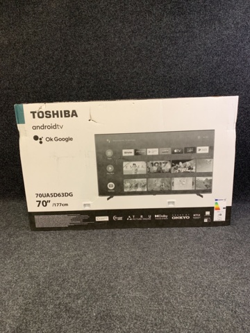 1041591-3 70" Smart TV Toshiba 70UA5D63DG