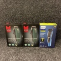 1042317-3 2 hair trimmers Moser & 1 hair trimmer Philips