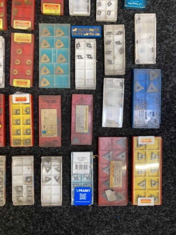 1042149-6 Assortment of indexable inserts Seco and Sandvik etc