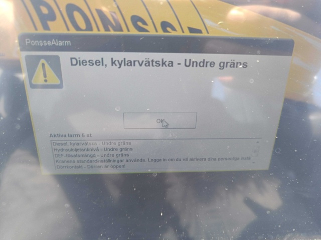 929261-105 Harvester Ponsse Scorpion King C50 -2014